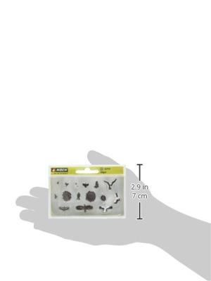 NOCH 15775 H0 Set vogels figuren Geverfd