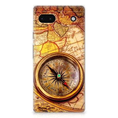 Google Pixel 6A | Silliconen Back Cover | Kompas