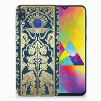 Samsung Galaxy M20 (Power) | TPU Case | Beige Flowers - thumbnail