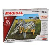 Constructieset Metaal Olifant, 136dlg. - thumbnail