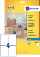 Etiket Avery J8169-25 99.1x139mm wit 100 etiketten - thumbnail