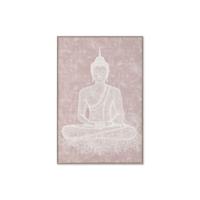 Schilderij Home ESPRIT Bruin Boeddha Orientaals 80 x 5 x 120 cm - thumbnail
