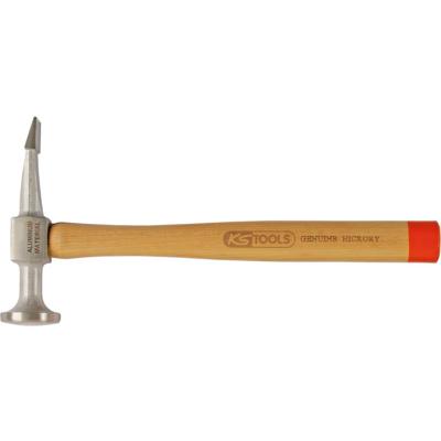 KS Tools 700.1490 Platte, aluminium body-punthamer gebogen kop, rond/plat punt KS Tools 700.1490 Platte, aluminium body-punthamer gebogen kop, rond/plat punt