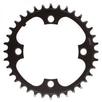 Samox pd-r4-nw kettingblad 36t 104mm 3/32-11/128 staal narrow wide zwart - thumbnail