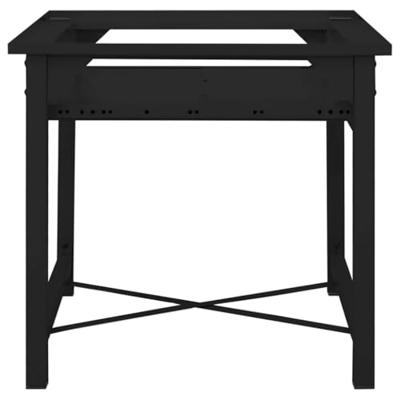 VidaXL Wasmachine pedestal zwart 60 x 56 x 52 cm staal VidaXL Wasmachine pedestal zwart 60 x 56 x 52 cm staal
