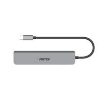 UNITEK HUB USB-C H1118A; USB-A x3, USB-C, HDMI, SD, microSD - thumbnail