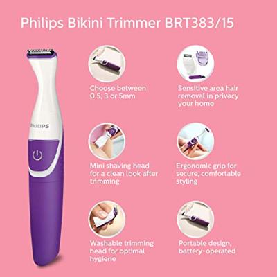 Philips BRT383/15 Epilator Paars - thumbnail