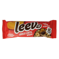 Leev Lovely lentil bar apricot bio 30 Gram - thumbnail