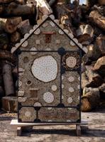 Insectenhotel de Hommel 20x100x160 cm Boomstijl - Boomstijl - thumbnail