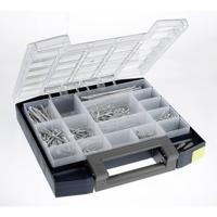 raaco Boxxser 55 5x5-15 Assortimentskoffer (l x b x h) 284 x 298 x 55 mm Aantal vakken: 15 Variabele onderverdeling Box Inhoud 1 stuk(s) - thumbnail