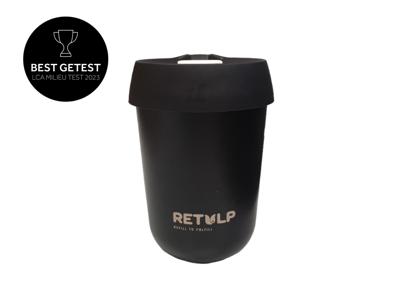 Retulp Koffiebeker - zwart - night black Retulp Koffiebeker - zwart - night black