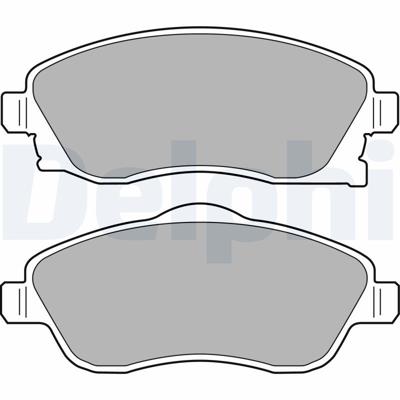 Remblokkenset, schijfrem LP1676