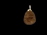 Edelsteen Hanger Rookkwarts - thumbnail