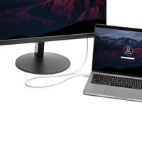 Thunderbolt 3-kabel 20 Gbit/s wit. 6ft 20 Gbit/s - wit - thumbnail