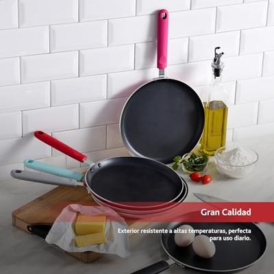 Renberg Pannenkoekpan - 24 cm - jazzy red Renberg Pannenkoekpan - 24 cm - jazzy red