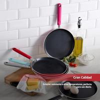 Renberg Pannenkoekpan - 24 cm - jazzy red - thumbnail