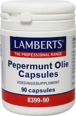 Lamberts Pepermuntolie 100mg Capsules