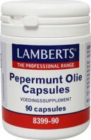 Lamberts Pepermuntolie 100mg Capsules - thumbnail