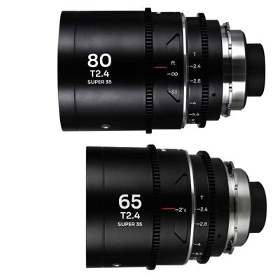 Laowa Nanomorph S35 Bundle (65mm, 80mm) (Silver) PL-EF