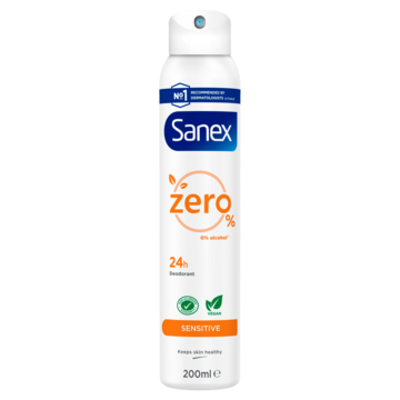 Sanex Zero 0% Sensitive Deodorant Spray