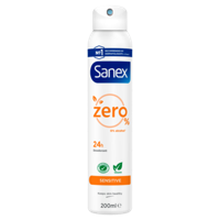 Sanex Zero 0% Sensitive Deodorant Spray - thumbnail