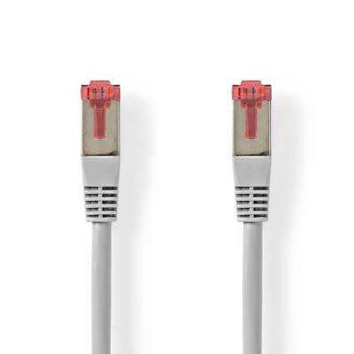 Nedis CAT6 Netwerkkabel | RJ45 Male | RJ45 Male | SF/UTP | 15.0 m | Rond | PVC | Grijs | Label - CCGL85220GY150 Nedis CAT6 Netwerkkabel | RJ45 Male | RJ45 Male | SF/UTP | 15.0 m | Rond | PVC | Grijs | Label - CCGL85220GY150