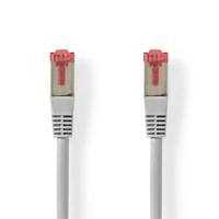 Nedis CAT6 Netwerkkabel | RJ45 Male | RJ45 Male | SF/UTP | 15.0 m | Rond | PVC | Grijs | Label - CCGL85220GY150 - thumbnail