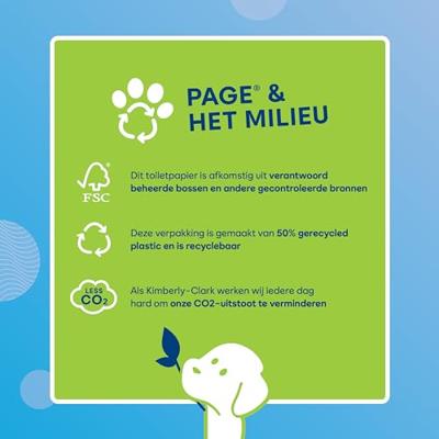 Page toiletpapier Compleet Schoon 24 rollen