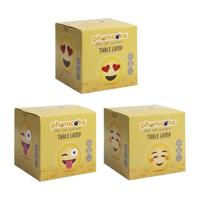 Creative Craft Group Tafellamp funny faces - 14,5 cm - thumbnail
