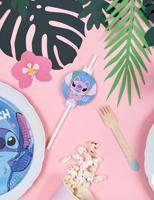 4 Stitch™ rietjes met medaillon - thumbnail