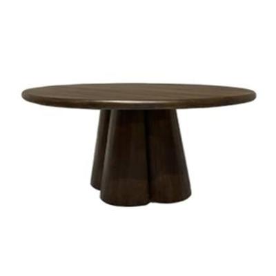 Brix Ronde Eettafel 'Clubs' Mangohout, 130cm Brix Ronde Eettafel 'Clubs' Mangohout, 130cm