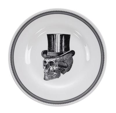 Decoratief Bord - Royal Stafford Skull Collectie - 21 x 2cm Decoratief Bord - Royal Stafford Skull Collectie - 21 x 2cm