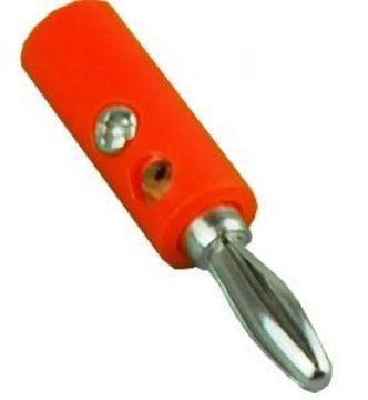 Enzo Banaanstekker met bladveer rood 7090997