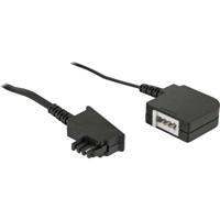 goobay TAE-F-verlenging 4-pins verlengkabel - thumbnail