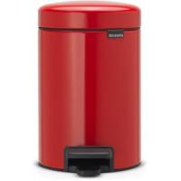 Brabantia 112140 vuilnisbak 3 l Rond Rood - thumbnail