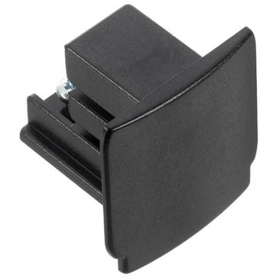 Spanningsrail Eindkap - Pragmi VYRO - 3 Fase - Zwart