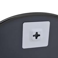 VidaXL Wandspiegel 50x35 cm zwart - thumbnail