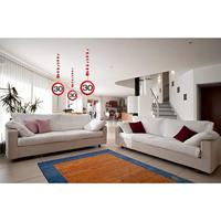 Hangdecoratie verkeersbord &apos;30&apos; - thumbnail