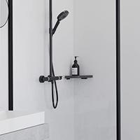 Hansgrohe Addstoris zeepkorf hoek mat zwart 41741670 - thumbnail