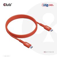 Club3D USB 2.0 0.48Gbps 240W USB Type-C 1m USB-IF gecertificeerd - thumbnail