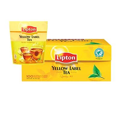 Thee lipton yellow label met envelop 100x1.5gr