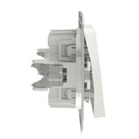 Schneider Electric EPH1370521D Rolluikschakelaar Asfora Wit (RAL 9003) 1 stuk(s) - thumbnail