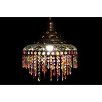 Plafondlamp DKD Home Decor 37 x 37 x 38 cm Gouden Metaal Multicolour 50 W - thumbnail