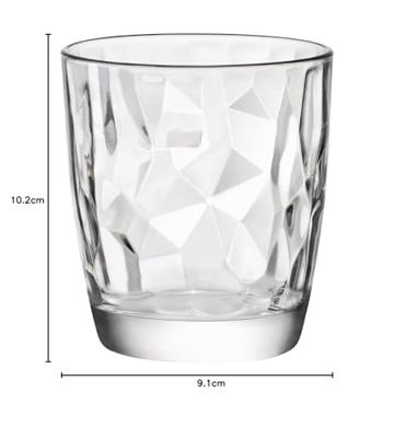 Bormioli Rocco Waterglazen Diamond - 390 ml - 6 stuks Bormioli Rocco Waterglazen Diamond - 390 ml - 6 stuks