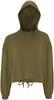TriDry TR085 Women´s Cropped Oversize Hoodie - Olive - XXL