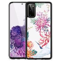 Samsung Galaxy S20 Back Cover Bird Flowers - thumbnail