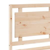 Bedframe extra lang zonder matras massief hout 140x210 cm - thumbnail