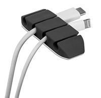 Cablehome Kabelhouder Zelfklevend 135358 Zwart 3 stuk(s) - thumbnail