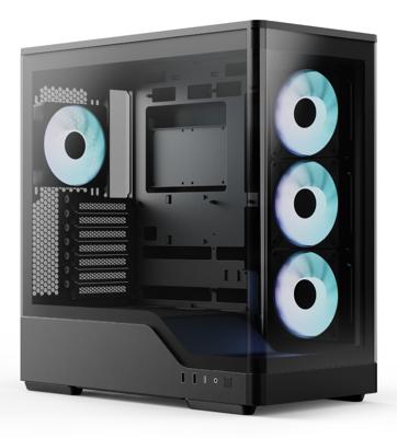 PC-behuizing zonder voeding - AEROCOOL P500A - ACCM-PN08143.11 - Mid Tower - ATX-vormfactor