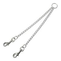 Gloria 8432288120897 Ketting voor 2 honden, Plateado, 250 g - thumbnail